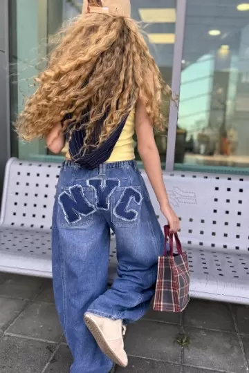 ג'ינס ג'וגר קיילי בצבע כחול